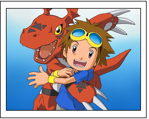 Primeira Mão: Digimon Frontier Estreia em Abril