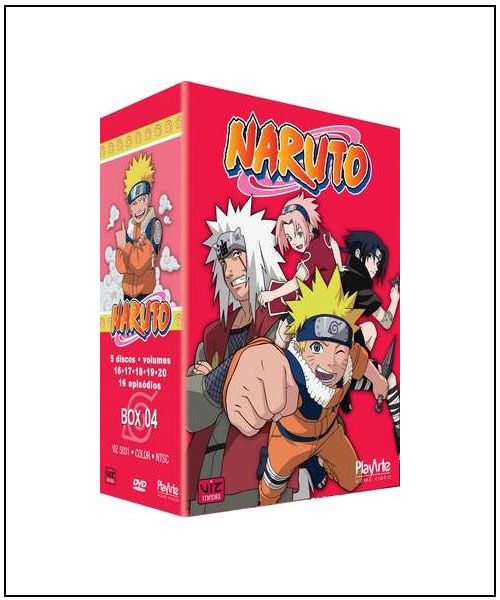 Box Naruto Shippuden - 2ª Temporada Box 2 (5 DVD's)