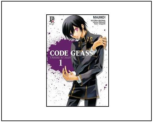 Coleção: Code Geass - A Rebelião de Lelouch (08 volumes)