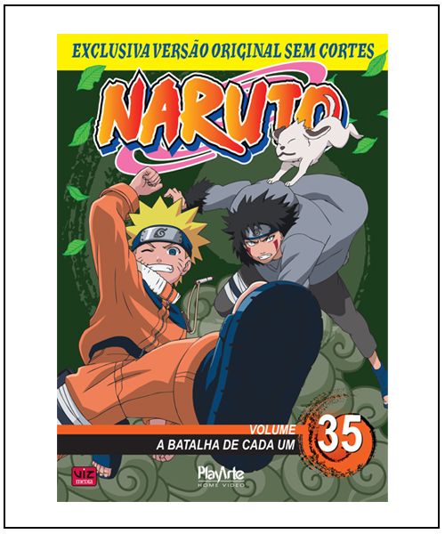 Dvd Naruto clássico Vol 45