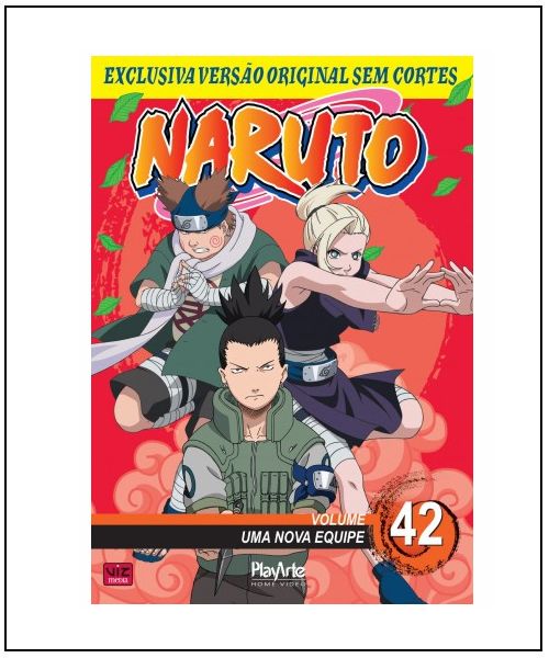 Dvd Naruto clássico Vol 45