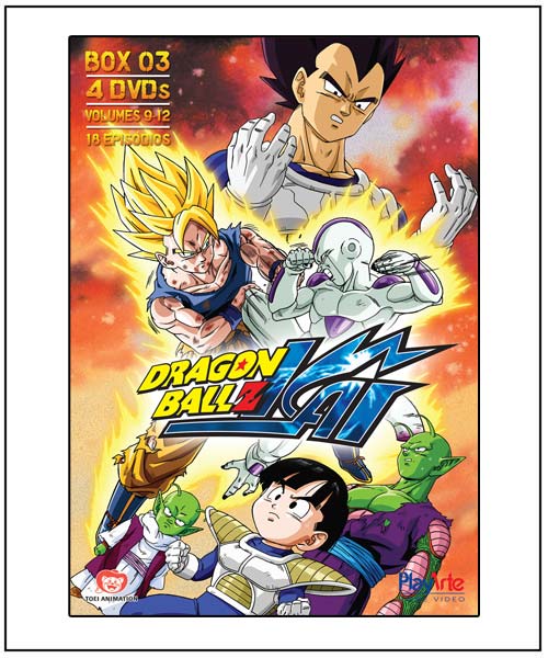 DVD DRAGON BALL SAGAS COM BOX 3 EP - 109 -153