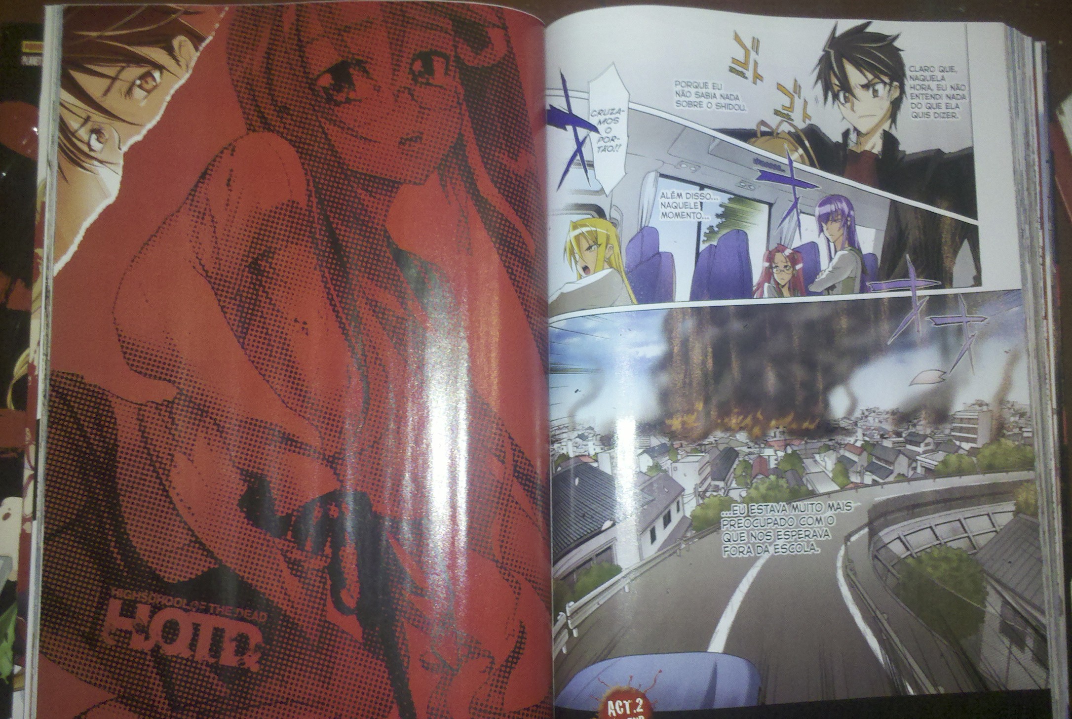 Resenha: Highschool of the Dead Volume 1 – Editora Panini