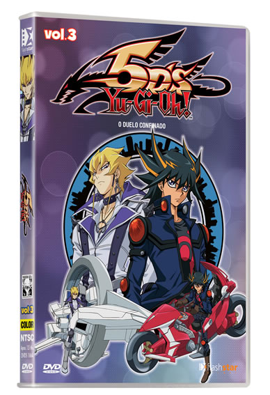 Exclusivo: FlashStar Lança Yu-Gi-Oh! 5D's em DVD (AT)