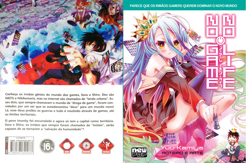 light novel, No Game No Life - NewPOP SHOP