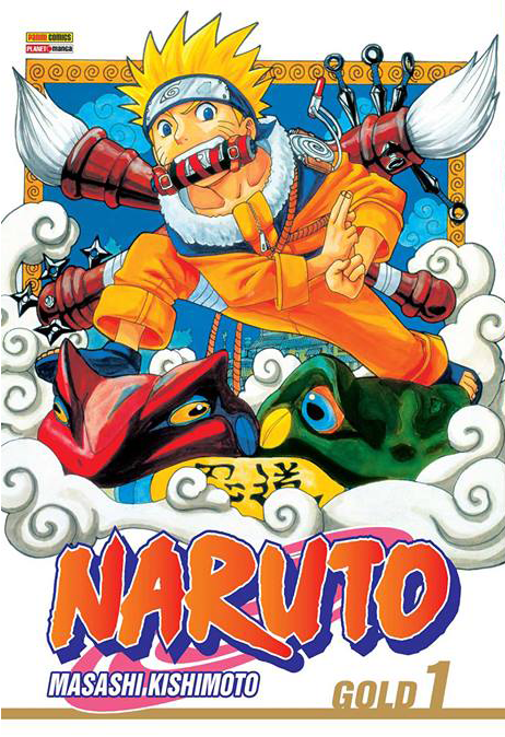 Imagem: Capa de 'Naruto'.