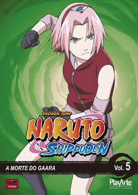 DVD: Confira as artes de Naruto Shippuden