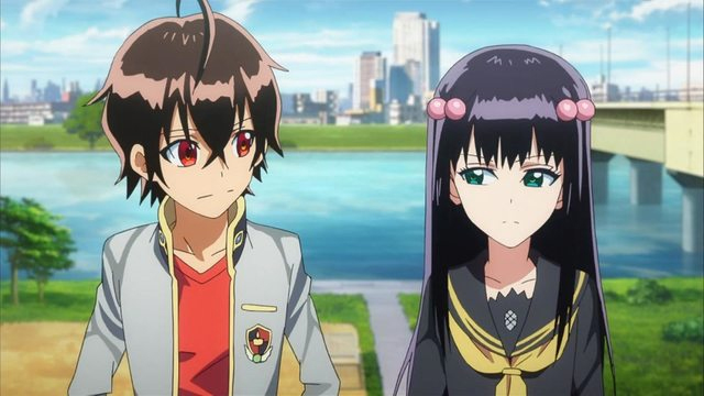 Twin Star Exorcists (Sousei no Onmyouji)  Personagens de anime, Rokuro and  benio, Anime