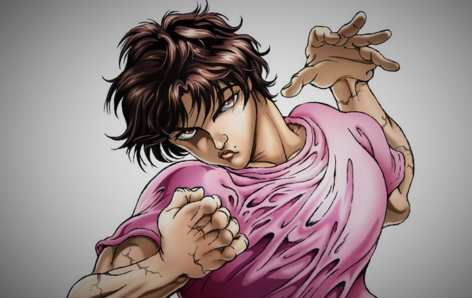 Imagem: O Baki no mangá.