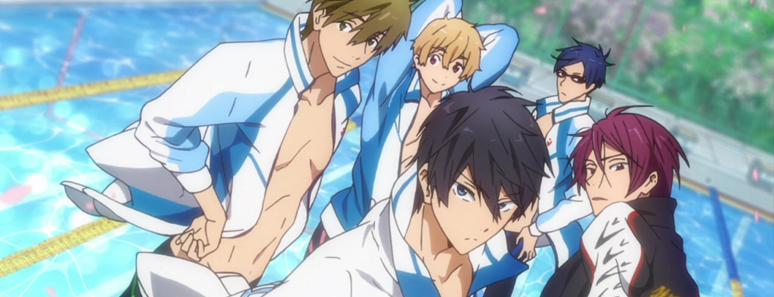 Haru vs Rin  Free! Iwatobi Swim Club (Dublado) 