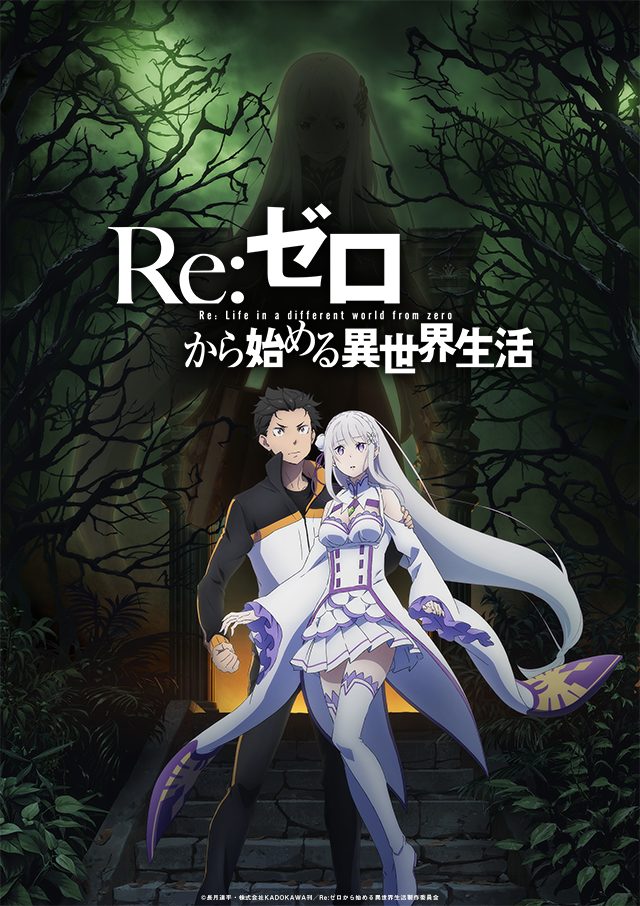 Re:ZERO: Anunciada a produção da 3ª temporada do anime