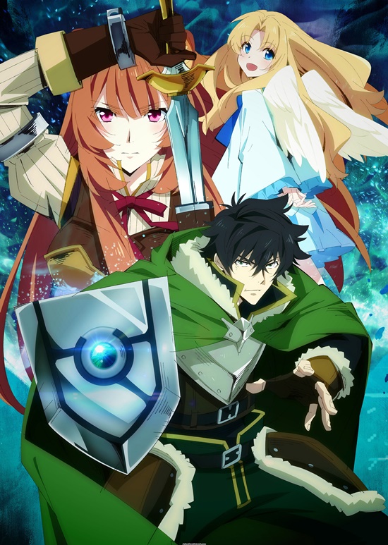 Imagem: Pôster de 'The Rising of the Shield Hero'.