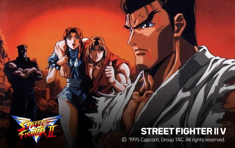 Street Fighter II V, dos vídeo games para o anime!!!