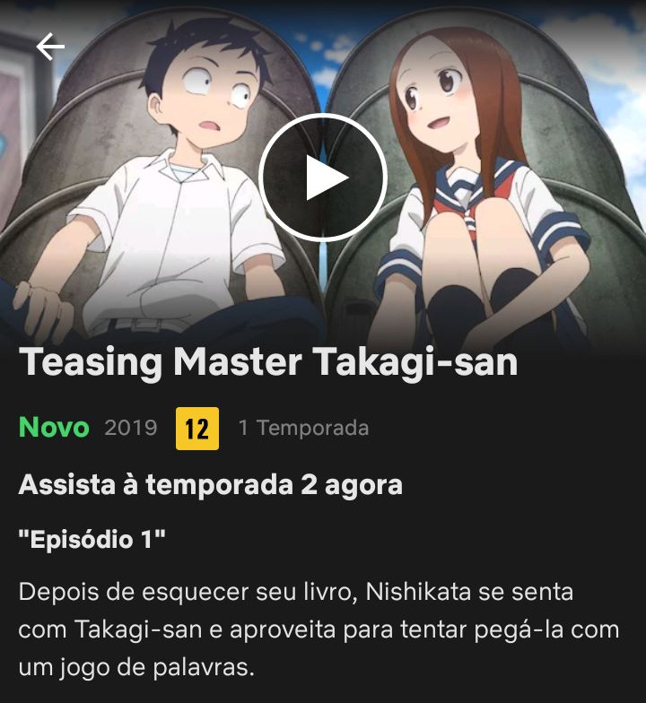 Karakai Jouzu no Takagi-san Temporada 1 - episódios online streaming