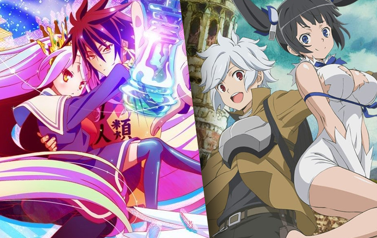 Netflix estreia as séries 'No Game No Life' e 'DanMachi' com