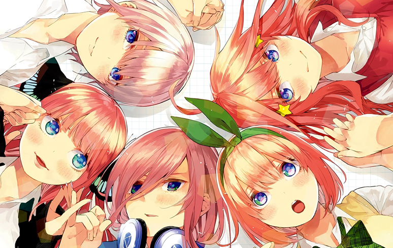 Segunda temporada de The Quintessential Quintuplets revela nova