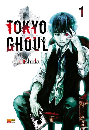 imagem: capa do volume 1 de tokyo ghoul.