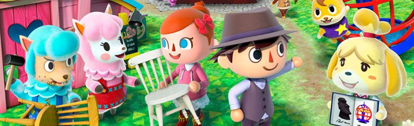 Personagens de 'Animal Crossing', incluindo a famosa Isabelle.