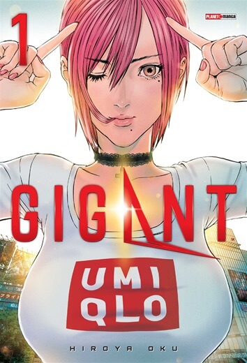 Imagem: Capa do volume 1 de 'Gigant'.