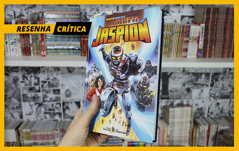 O Regresso de Jaspion: mangá nacional já está em pré-venda