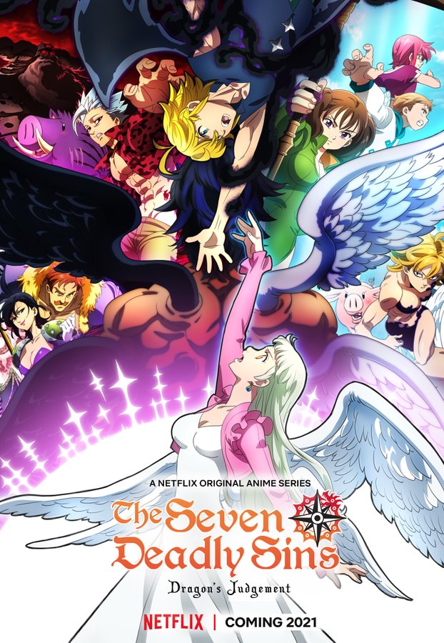 Terceira temporada de The Seven Deadly Sins ganha data de estreia