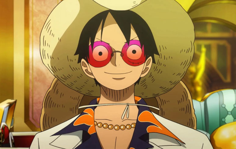 Luffy em 'One Piece Gold'.