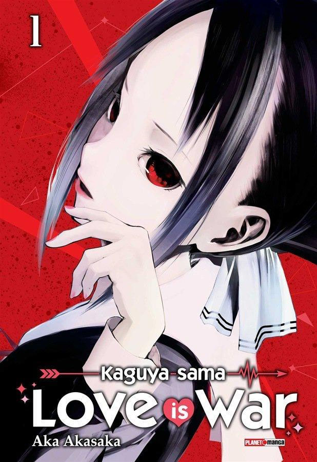 Imagem: Capa brasileira do volume 1 de Kaguya-sama.