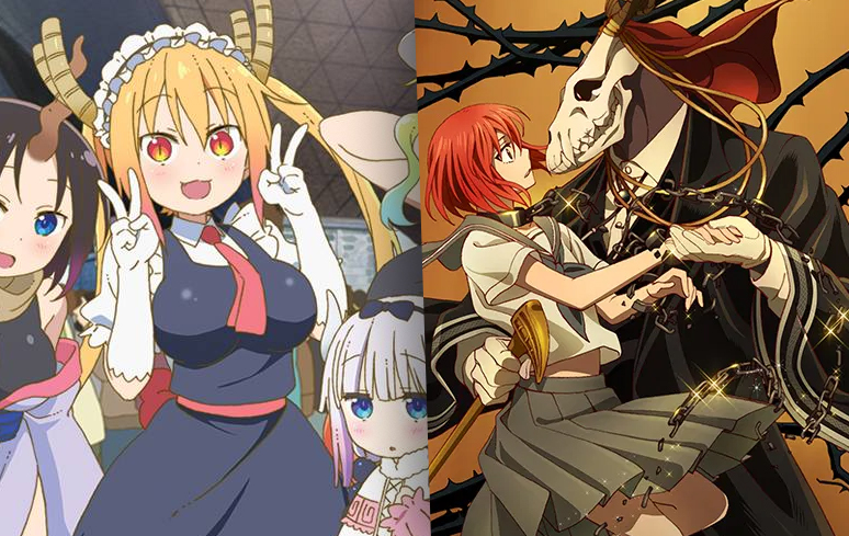 Novas dublagens de 'Slime', 'Dragon Maid' e 'Magus Bride' a caminho