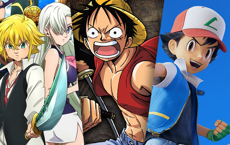 One Piece', 'Nanatsu' e filme de 'Pokémon' estão entre os animês