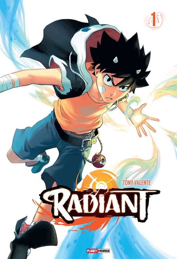 Capa do 1º volume de Radiant pela Panini.