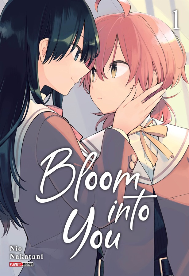 Imagem: Capa do volume 1 de 'Bloom into You'.