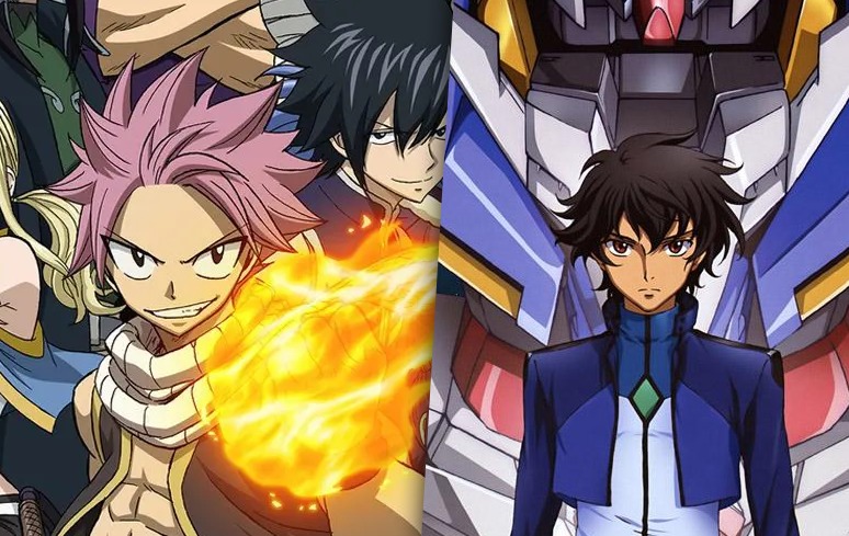 Fairy Tail e Gundam 00 ganham data de estreia no canal Loading