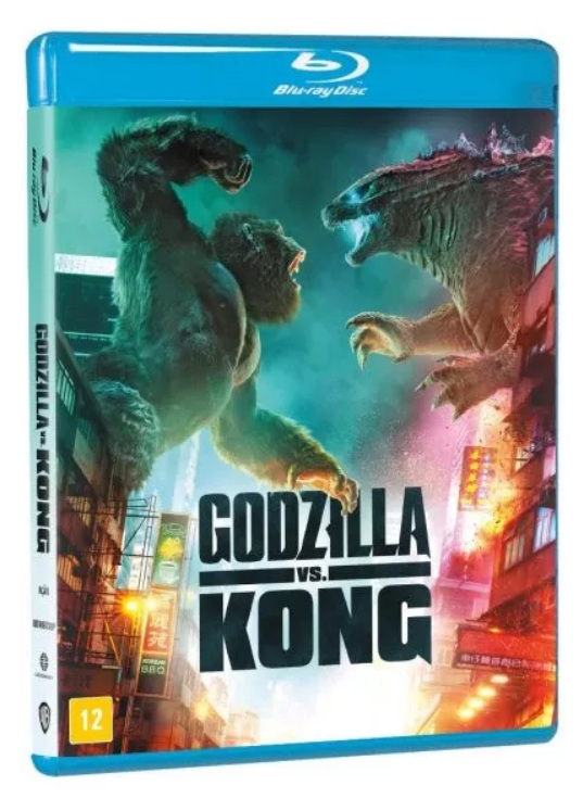 Imagem: Cada do Blu-ray de 'Godzilla vs Kong'.