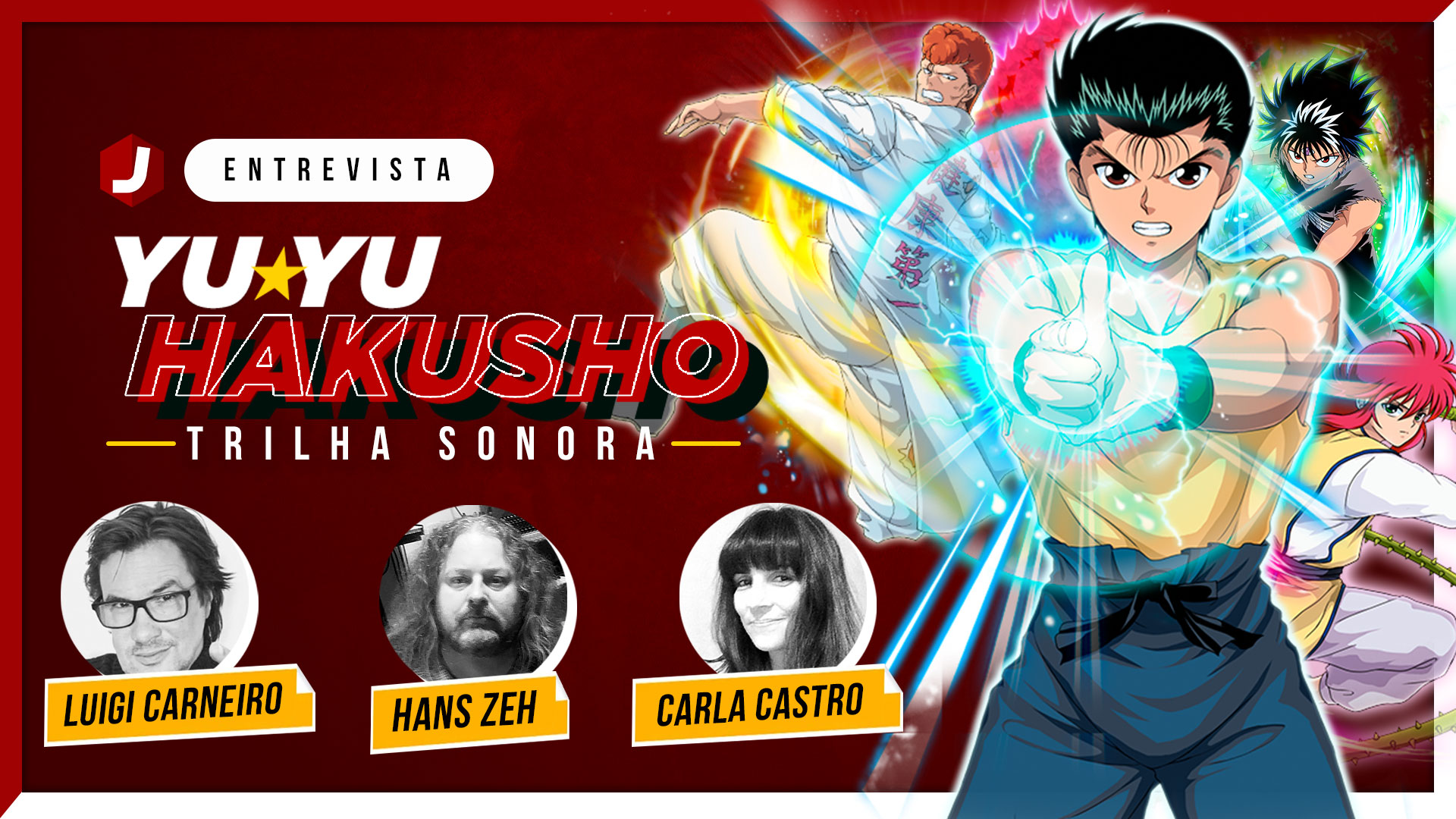 Yu Yu Hakusho  Trilha sonora brasileira é lançada no streaming; ouça