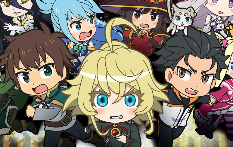 Isekai Quartet: Filme deve estrear em torno de julho