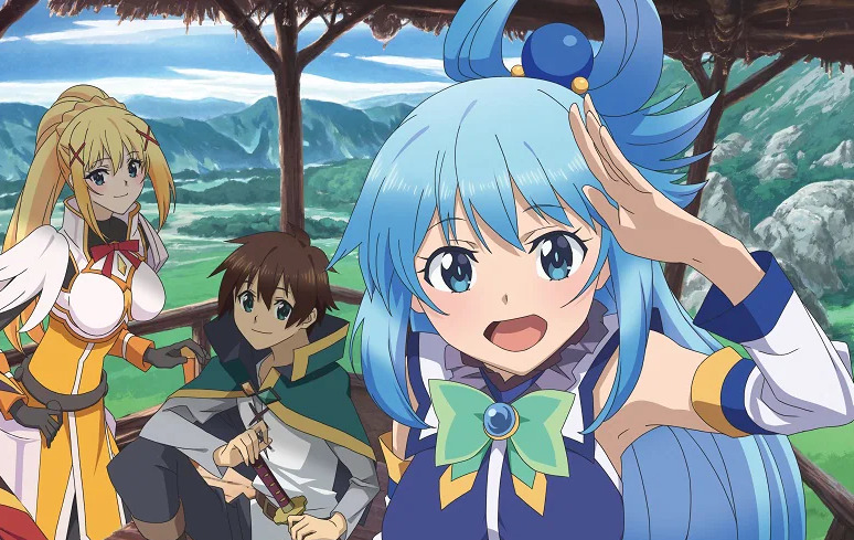 Filme anime de KonoSuba em Julho de 2019