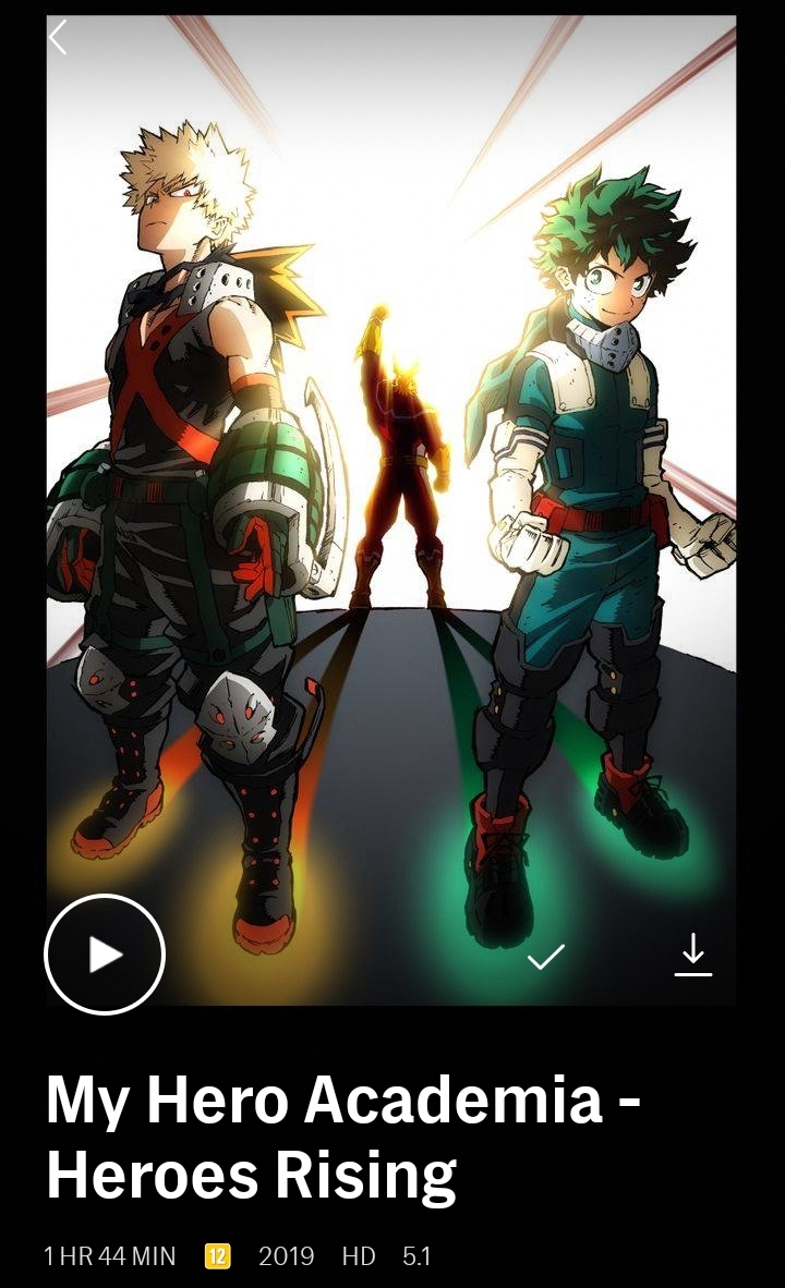 Boku no Hero Academia O Filme: Heroes Rising