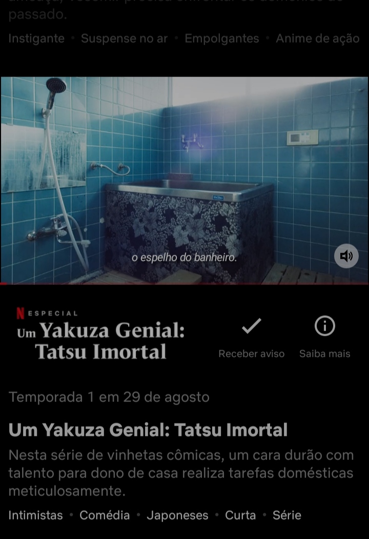 Imagem: Captura de tela de 'Um Yakuza Genial' na Netflix.