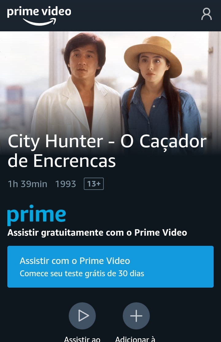 Imagem: Captura de tela 'City Hunter' na Amazon Prime Vídeo.