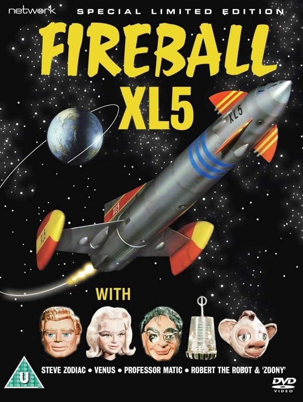 Imagem: Capa de home-vídeo de Fireball XL5.