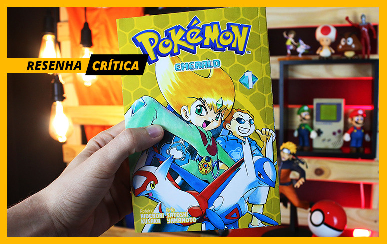 Mangá Pokémon Emerald volumes 1, 2, 3 Coleção Completa - Livros e