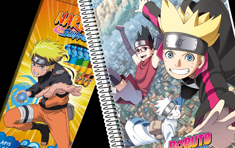 Naruto' e 'Boruto' ganham produtos para a volta às aulas