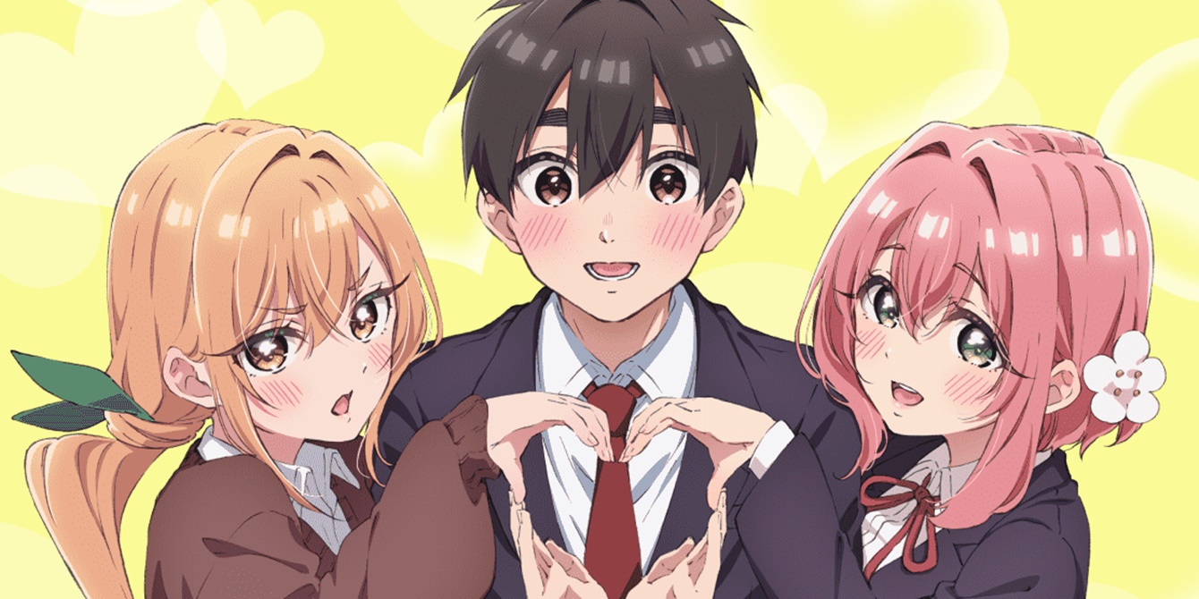Anime  100 namoradas que amam loucamente Kimi no koto ga Dai Dai Dai Dai  Daisuki recebem novo trailer 