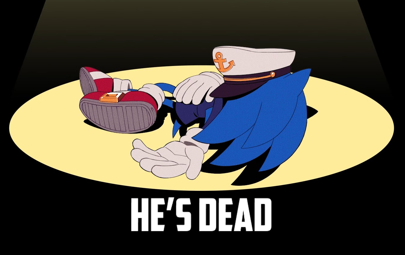 O Sonic está morto! Encontre o assassino do ouriço azul em novo