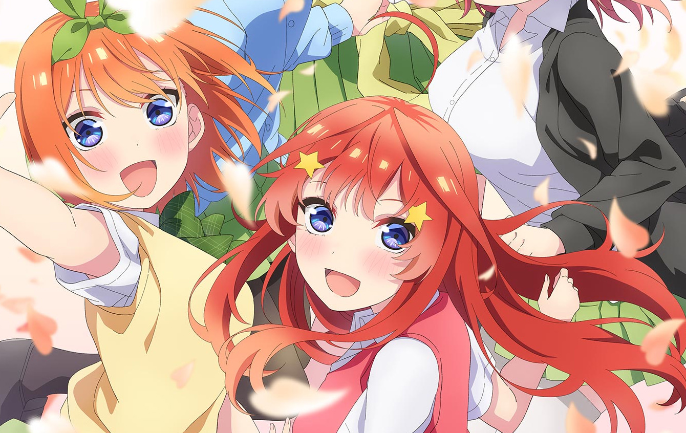 NOVO ANIME DAS QUINTUPLAS! - Gotoubun no Hanayome 