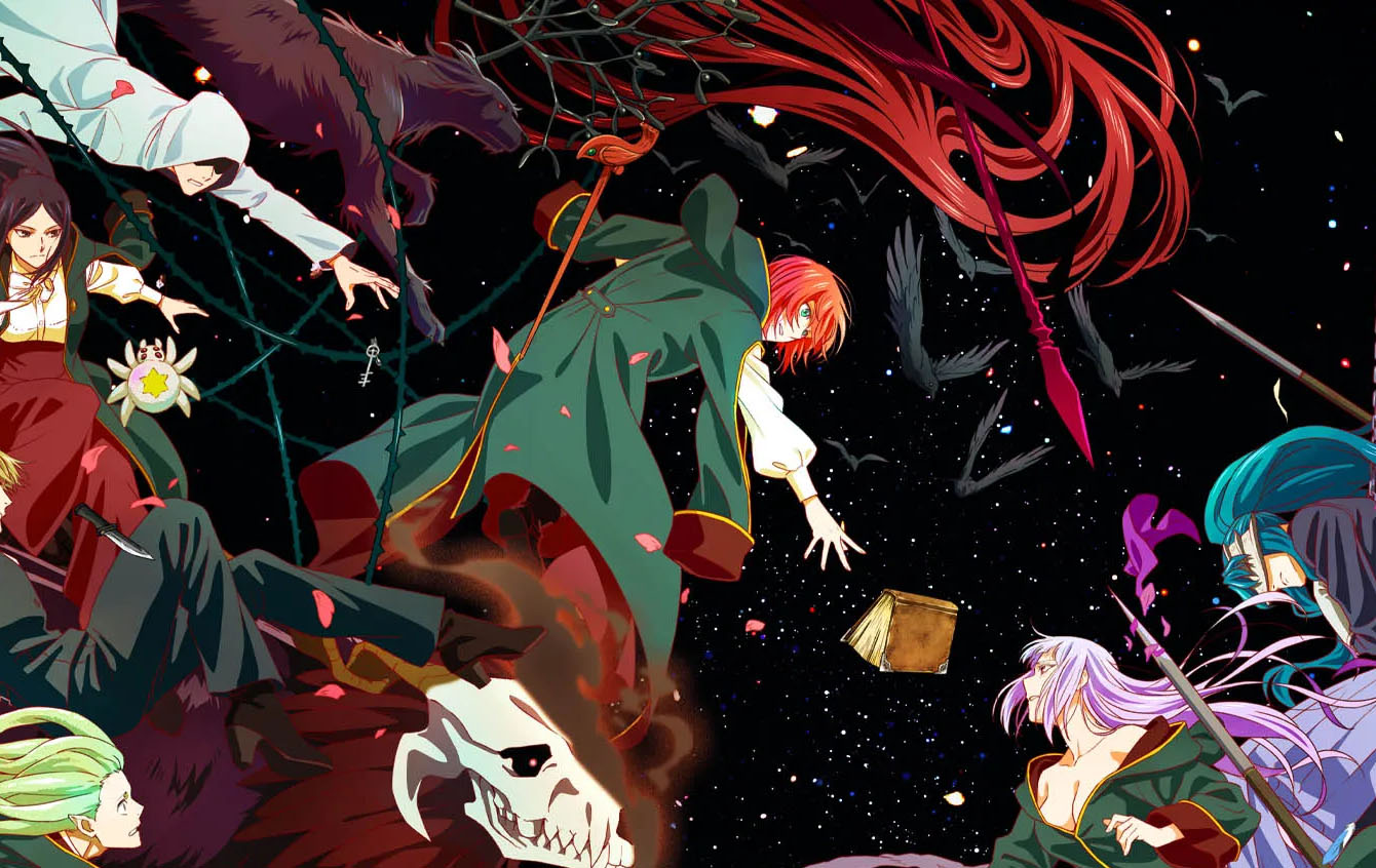 Mahou Tsukai no Yome – ep 19 a 21 – As maldições da Chise