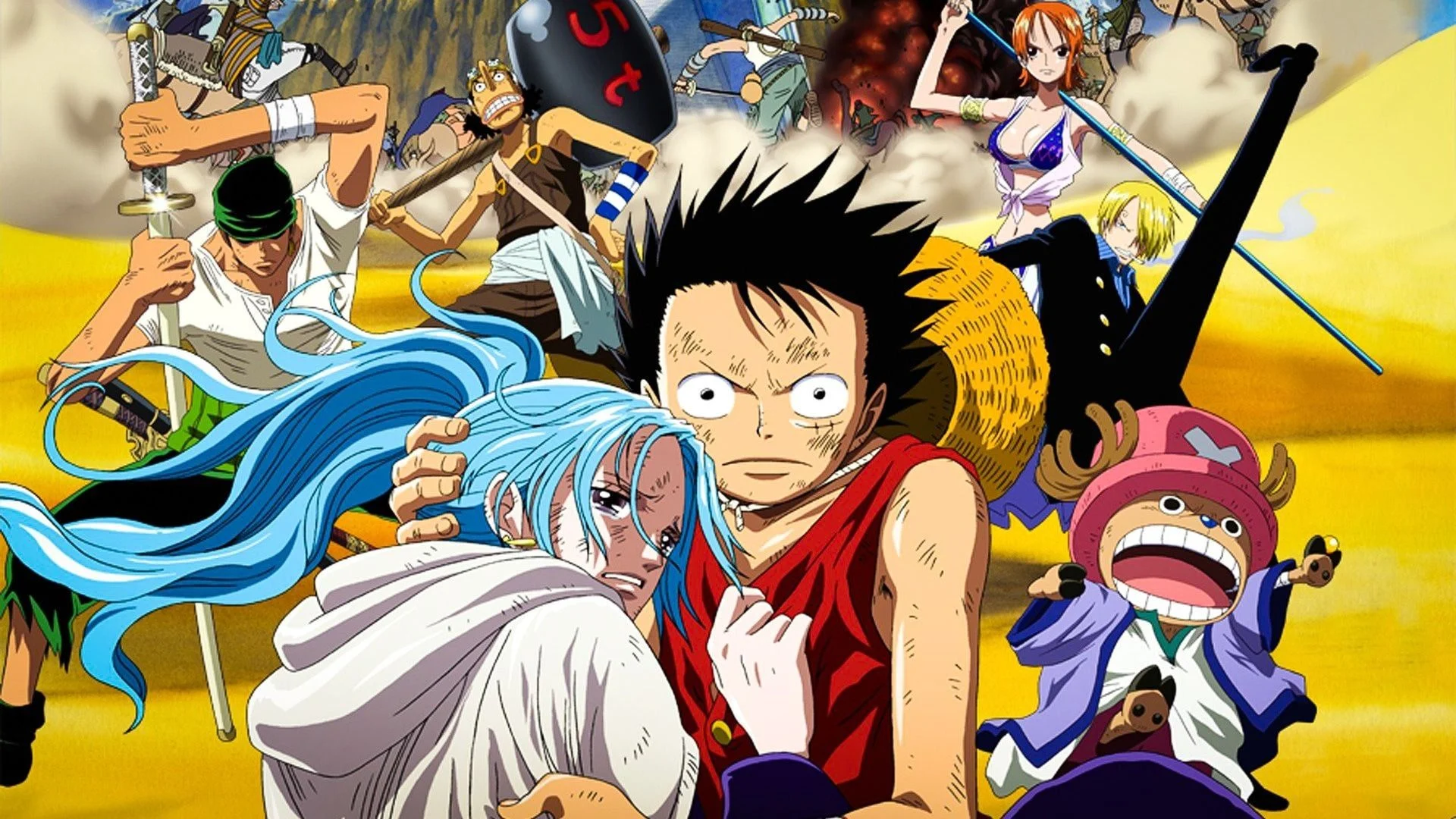 ONE PIECE: Saga de Alabasta está dublada na Crunchyroll