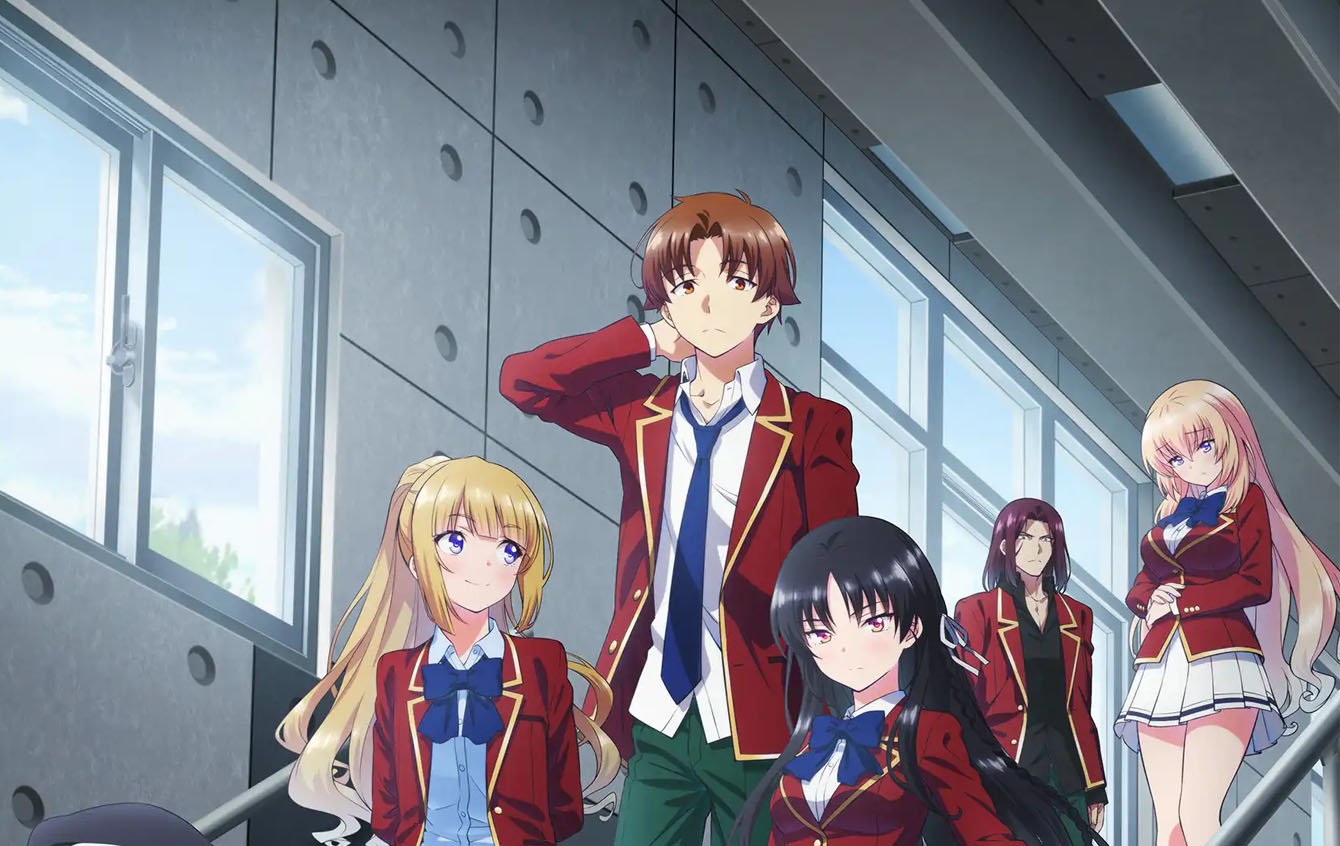 Classroom of the Elite - 3ª temporada ganha novo visual - Anime United