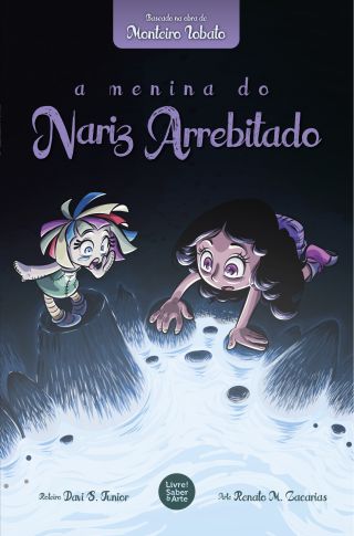 Imagem: Capa de 'A Menina do Nariz Arrebitado.