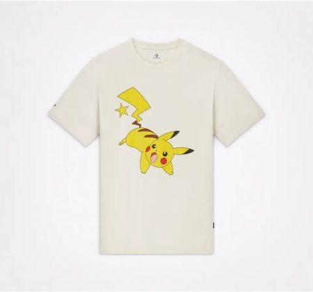 Imagem: Camiseta branca do Pikachu.